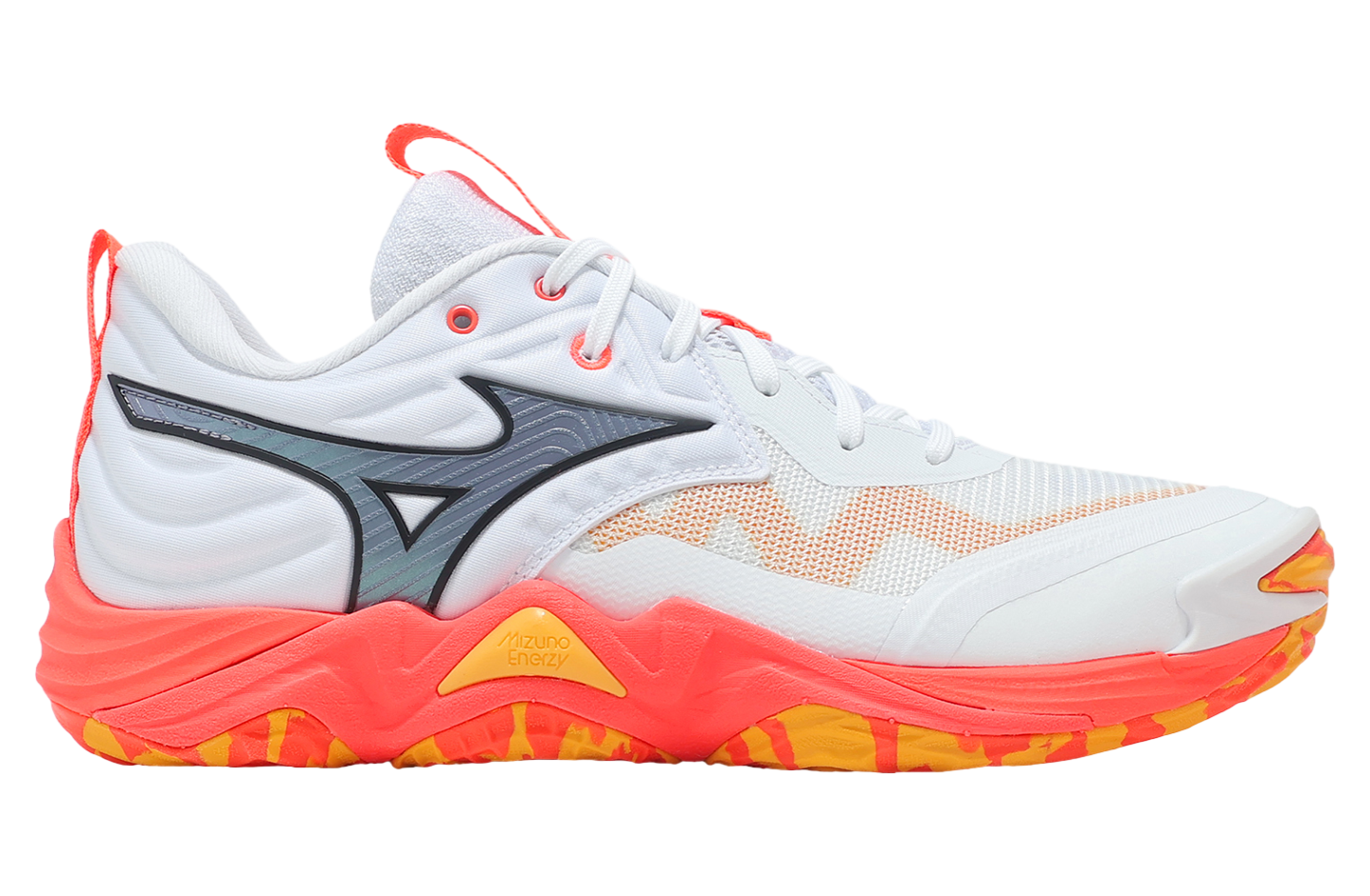 Mizuno Wave Momentum Elite White / Orange - Jun 2025
