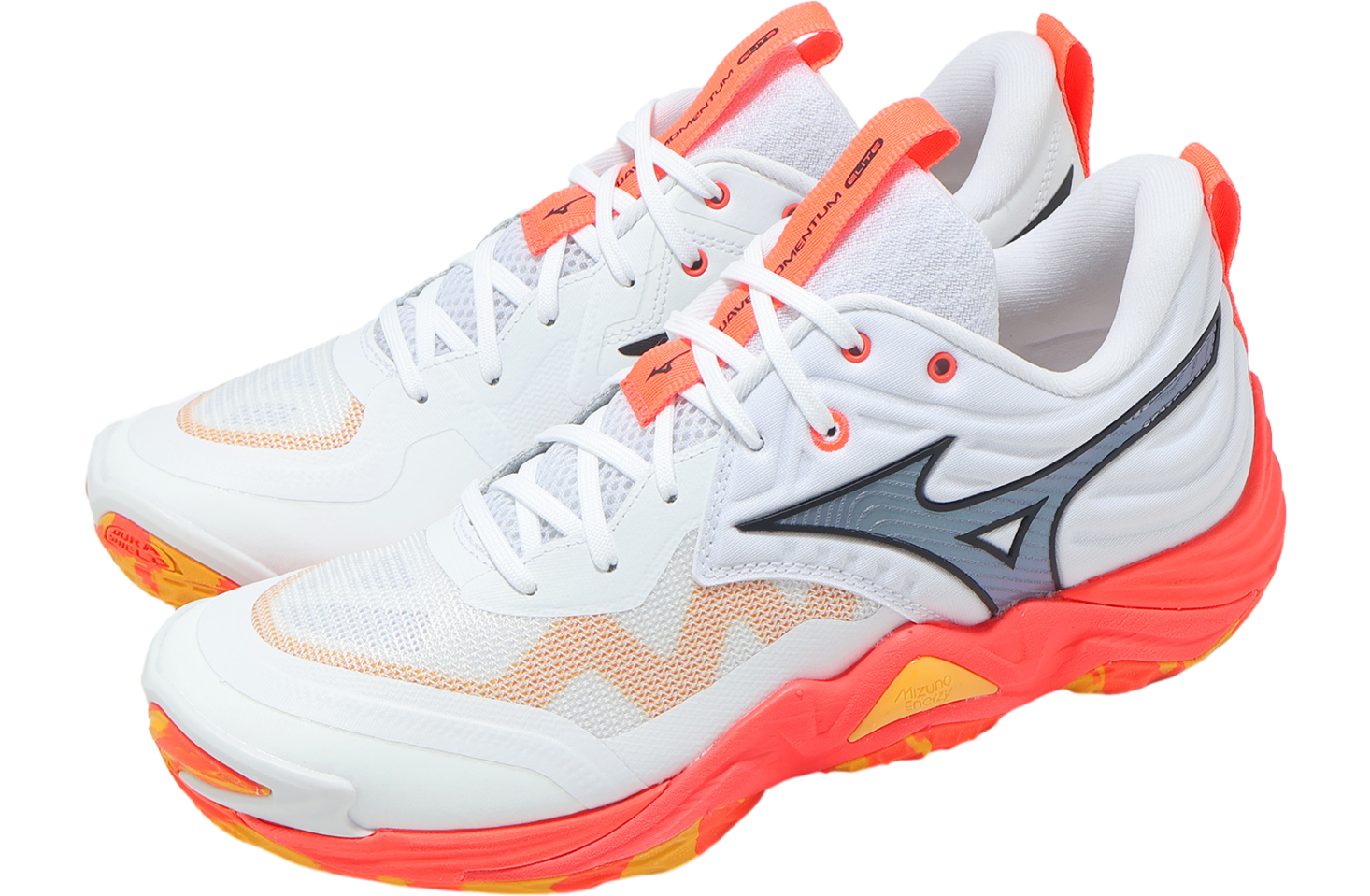 Mizuno Wave Momentum Elite White / Orange