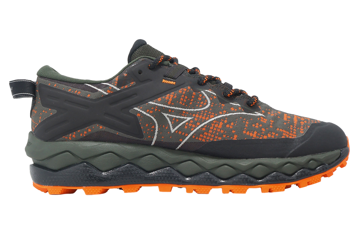 Mizuno Wave Mujin 10 GTX Maharishi Green / Orange
