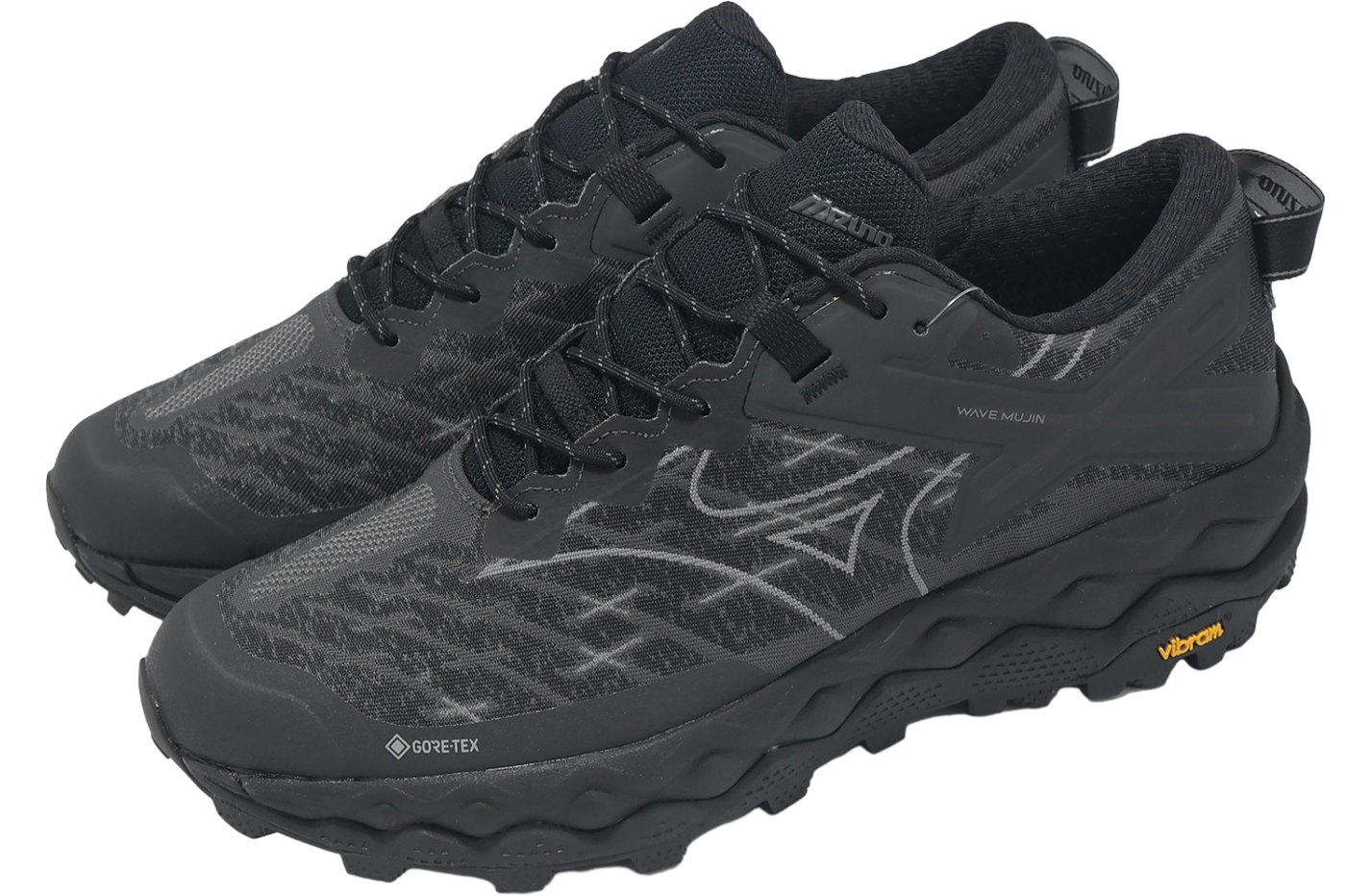 Mizuno Wave Mujin LS GTX Black / Metallic Silver