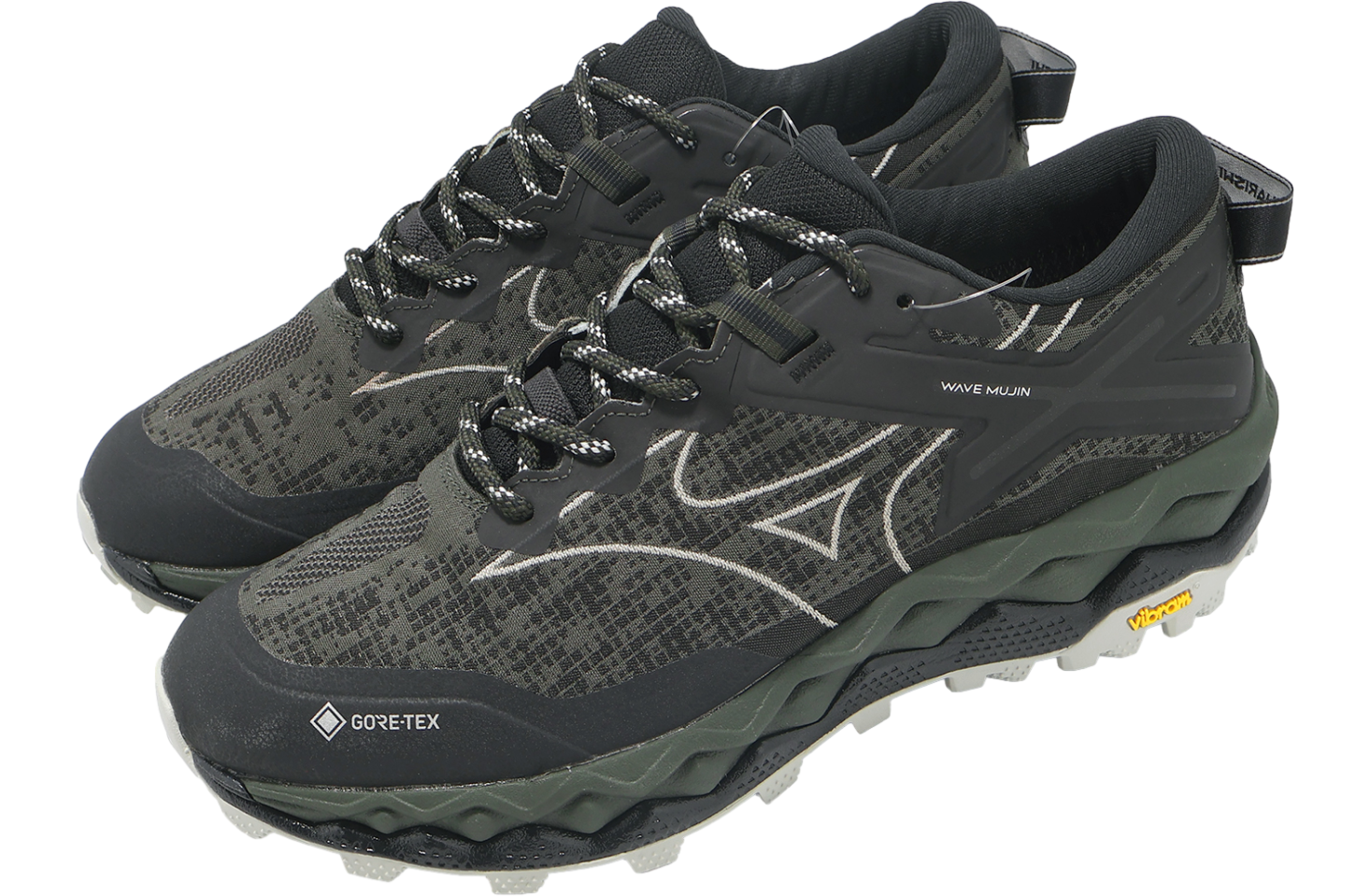 Mizuno Wave Mujin LS GTX Maharishi Olive / Black