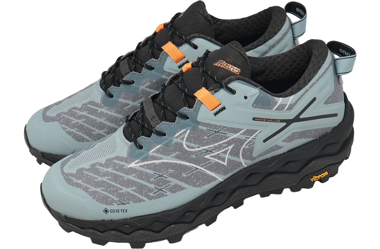 Mizuno Wave Mujin LS GTX Quiet Shade / Snow White