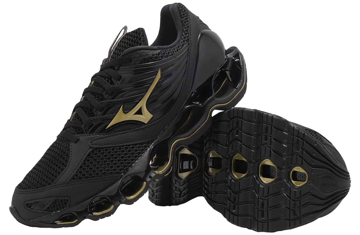 Mizuno Wave Prophecy 13 S Black / Gold - Aug 2024