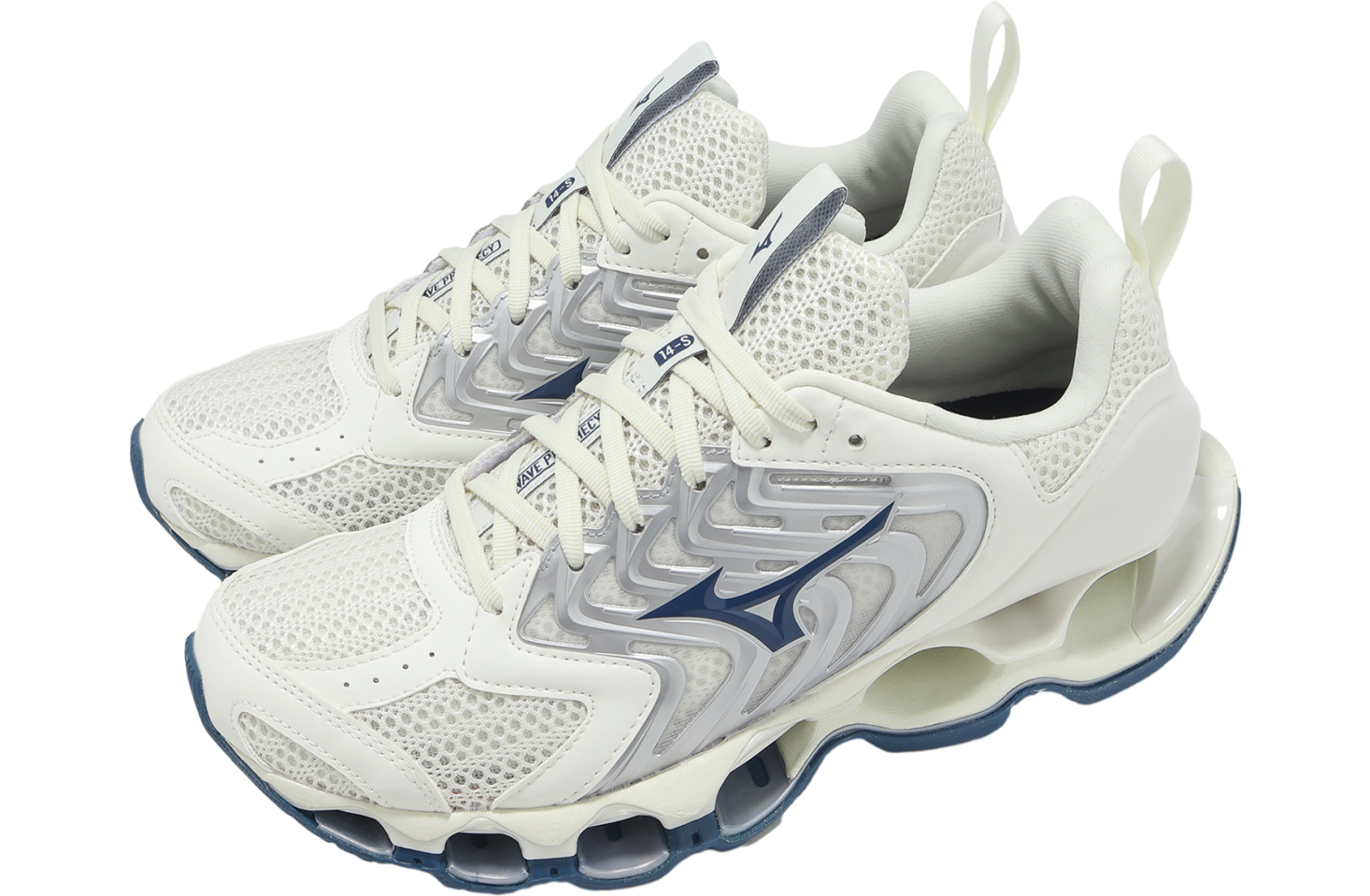 MIZUNO WAVEPROPHECY STRAP 25cm BL×WH Mizuno Mizuno Wave Prophecy Strap Black White | REVERSIBLE