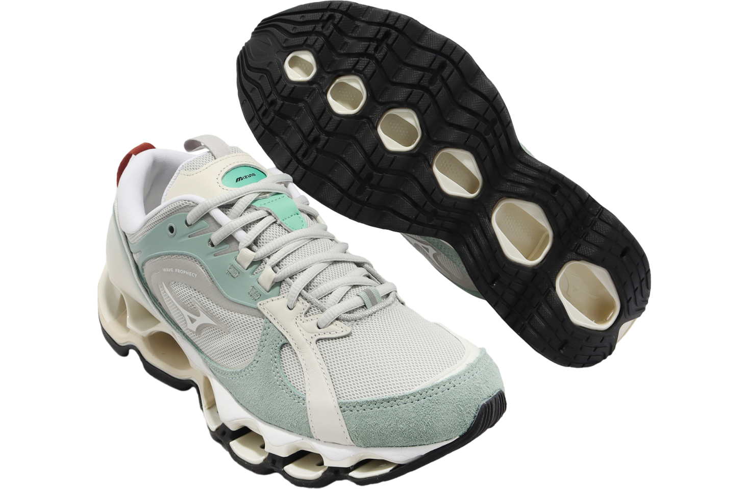 Running Shoes Mizuno Prophecy Verde Mizuno Pro Preto E Verde