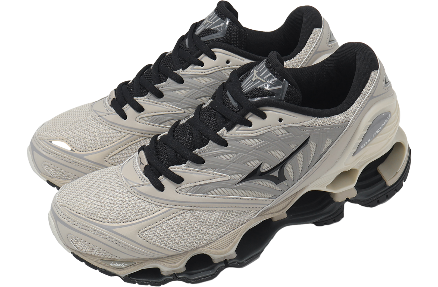 靴 MIZUNO Wave Prophecy LS D1GA333703 Buy Wave Prophecy LS 'Silver Cloud Black' - D1GA333703 | GOAT