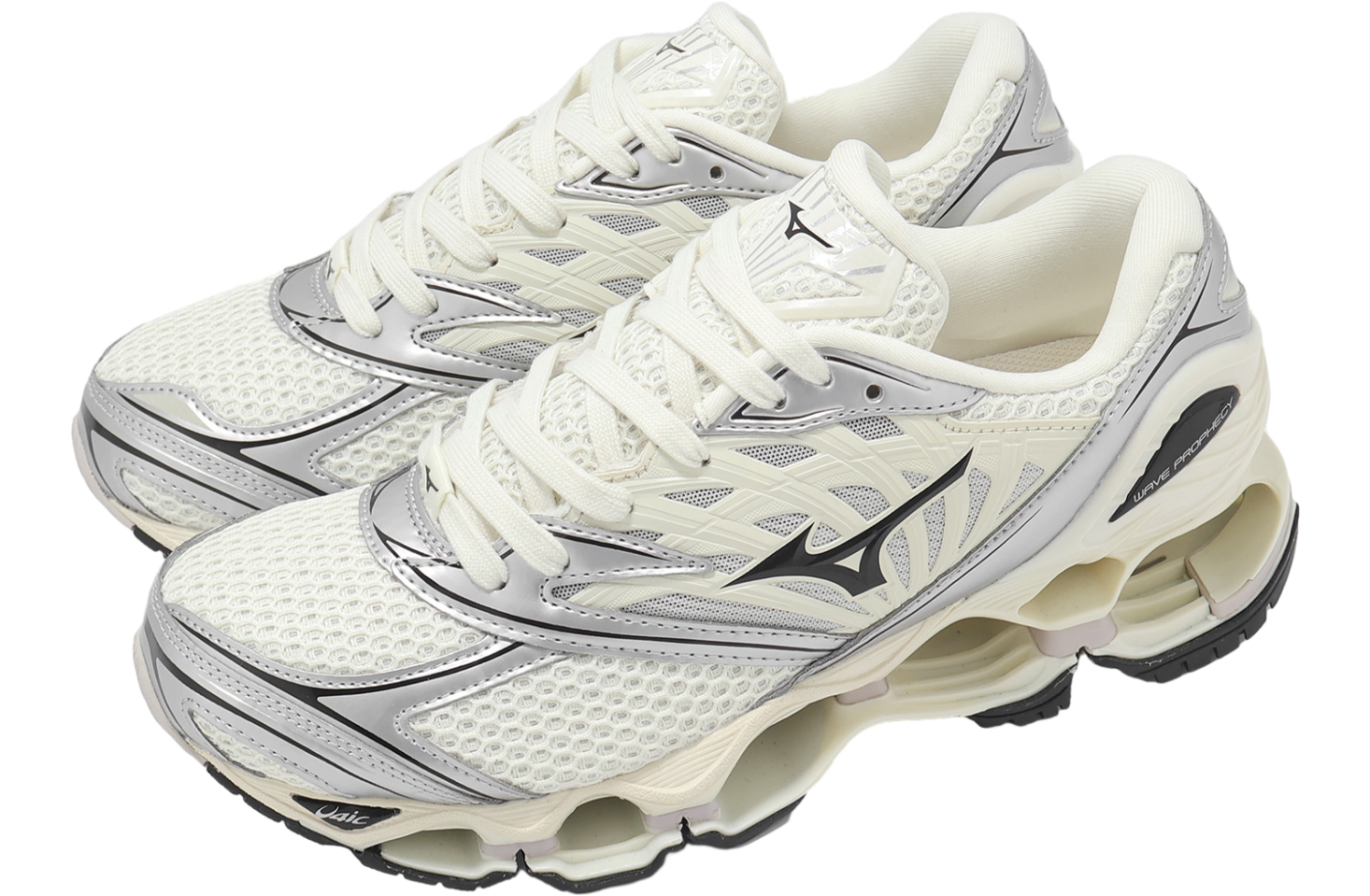 Mizuno Wave Prophecy LS Beige / Silver - Feb 2025