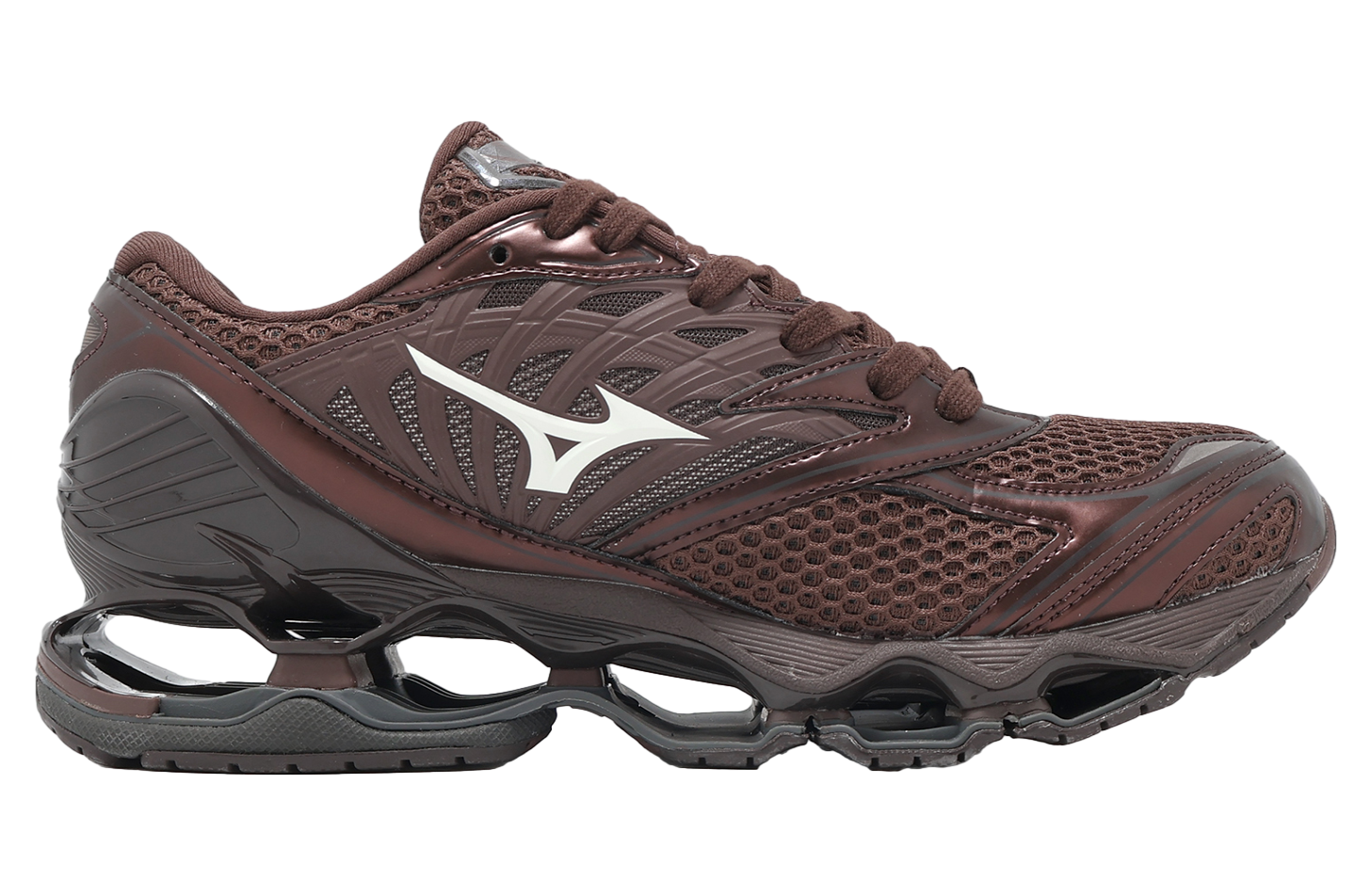 Mizuno Wave Prophecy LS Brown / White