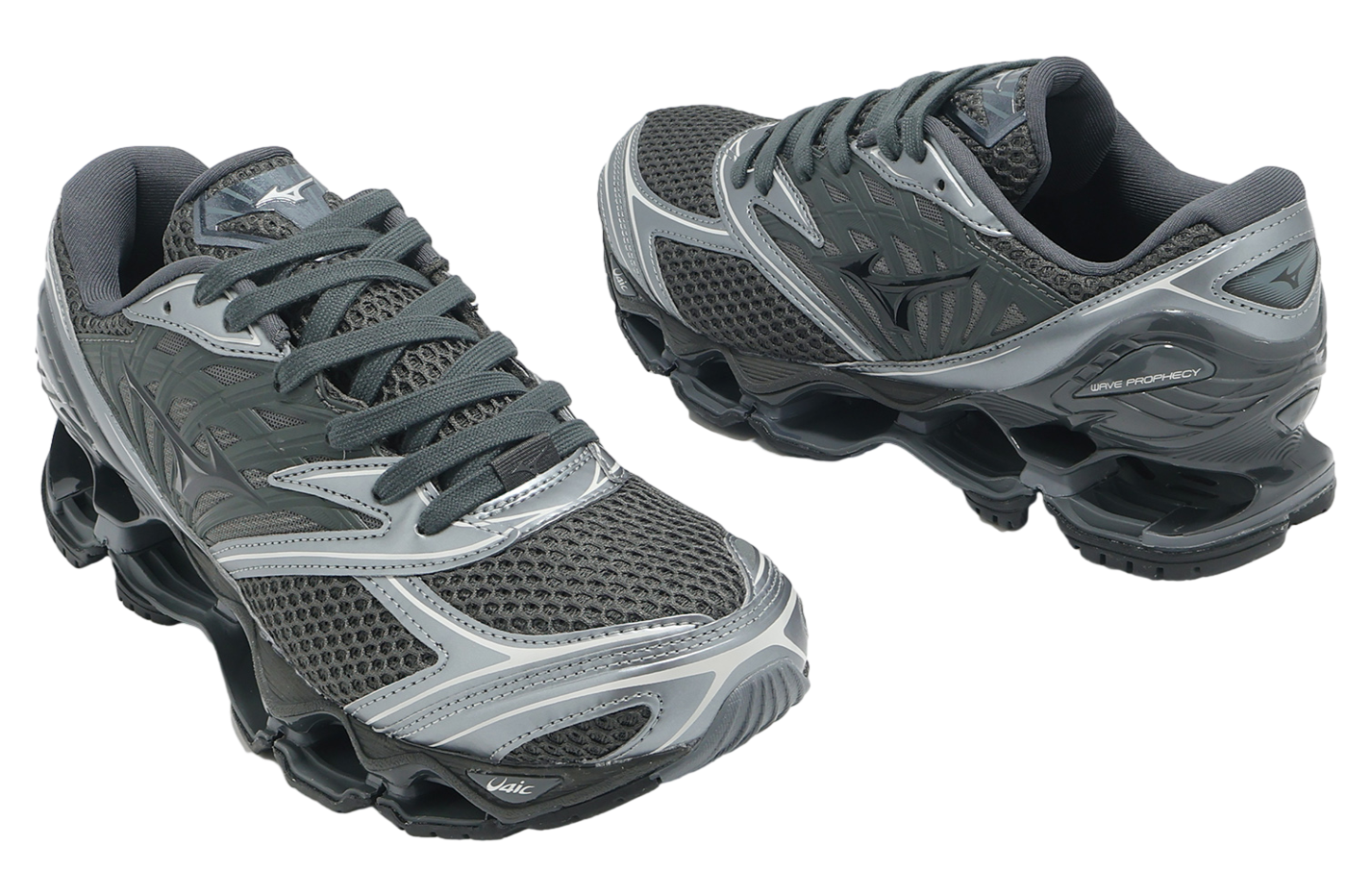 Mizuno Wave Prophecy LS Grey / Silver - Feb 2025 - D1GA251103