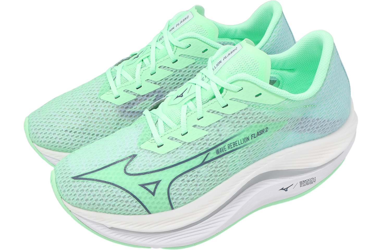 Mizuno Wave Rebellion Flash 2 Men's Neo Mint/Vintage Indigo