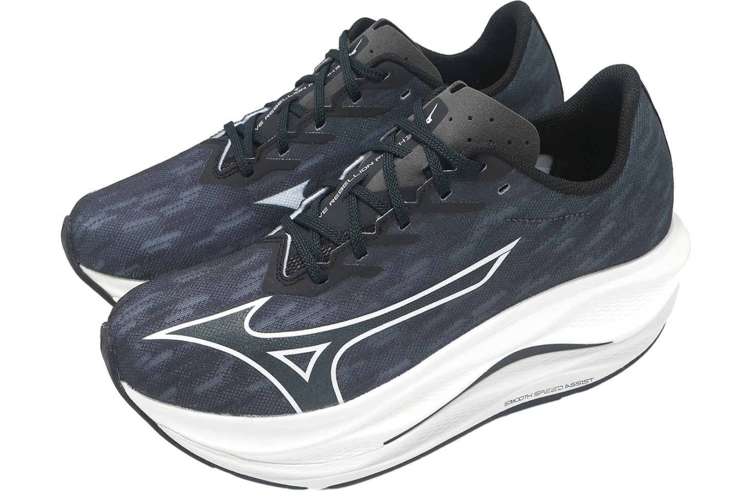 Mizuno Wave Rebellion Flash 3 Wide Black / White