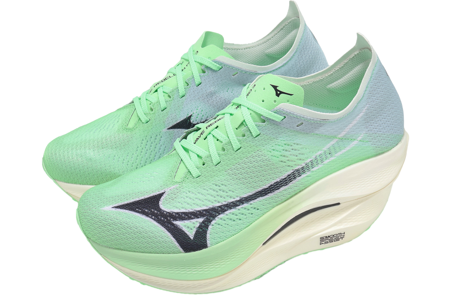 Mizuno Wave Rebellion PRO 3 Green / Black