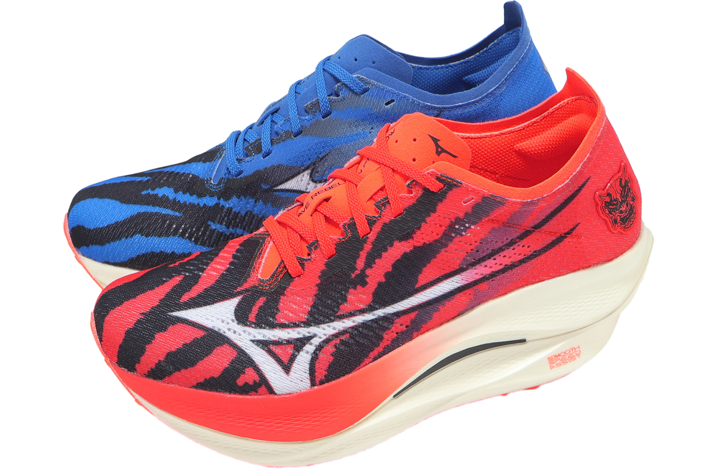 Mizuno Wave Rebellion PRO Low Red / Blue - Apr 2025