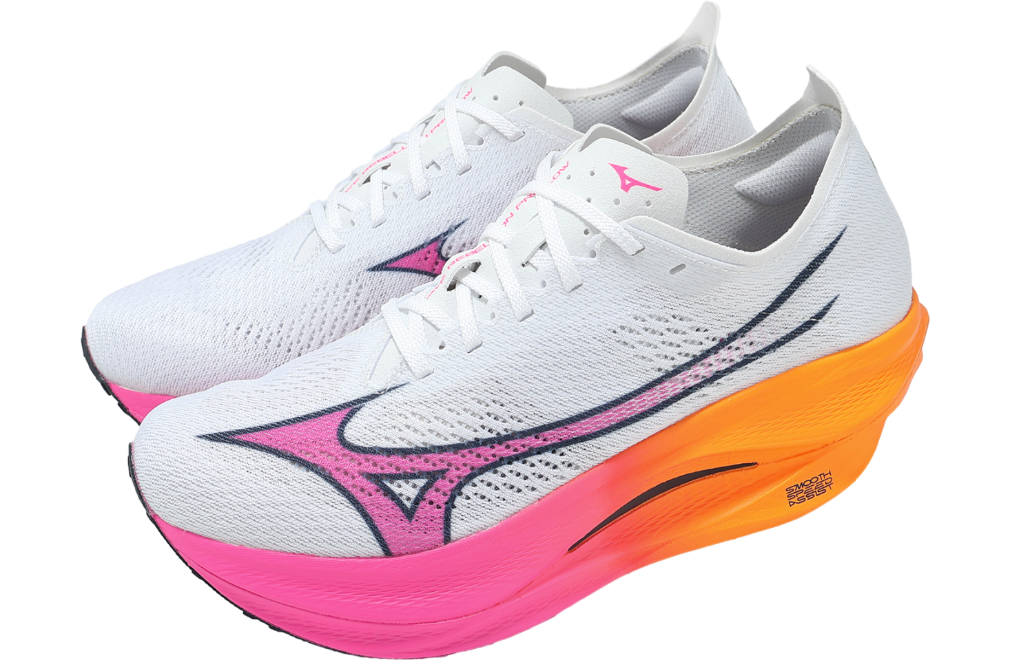 Mizuno Wave Rebellion PRO Low White / Pink