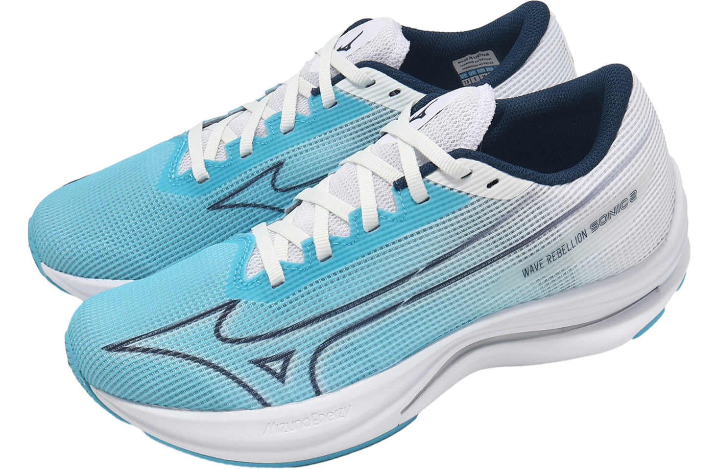 Mizuno Wave Rebellion Sonic 2 WMNS Blue / White