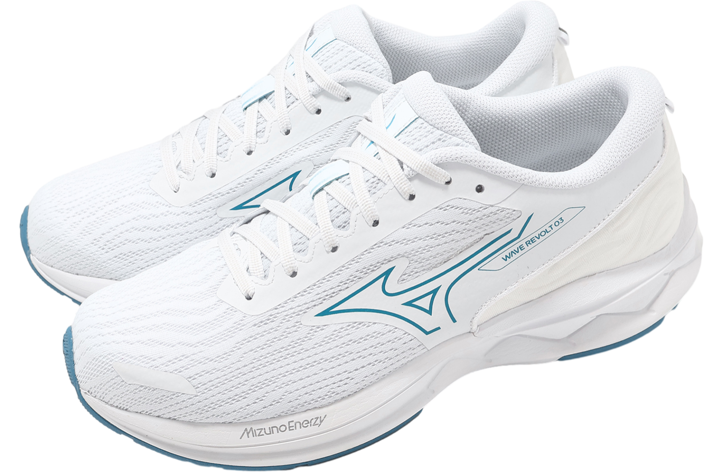 Mizuno Wave Revolt 3 White / Blue