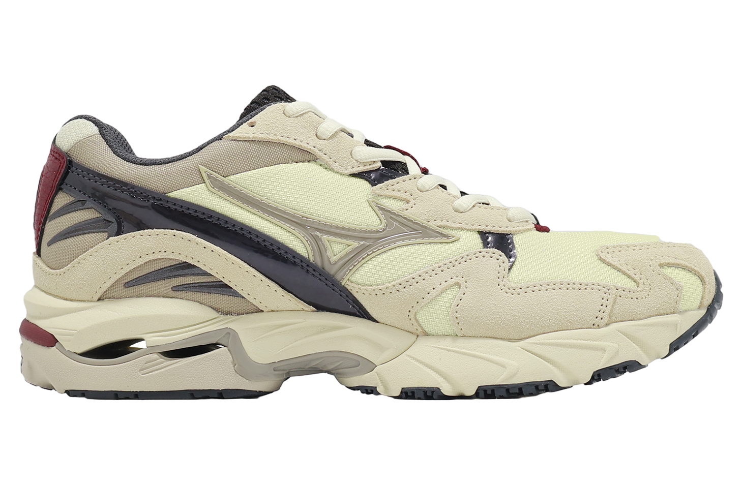Mizuno Wave Rider 10 Beige / Black