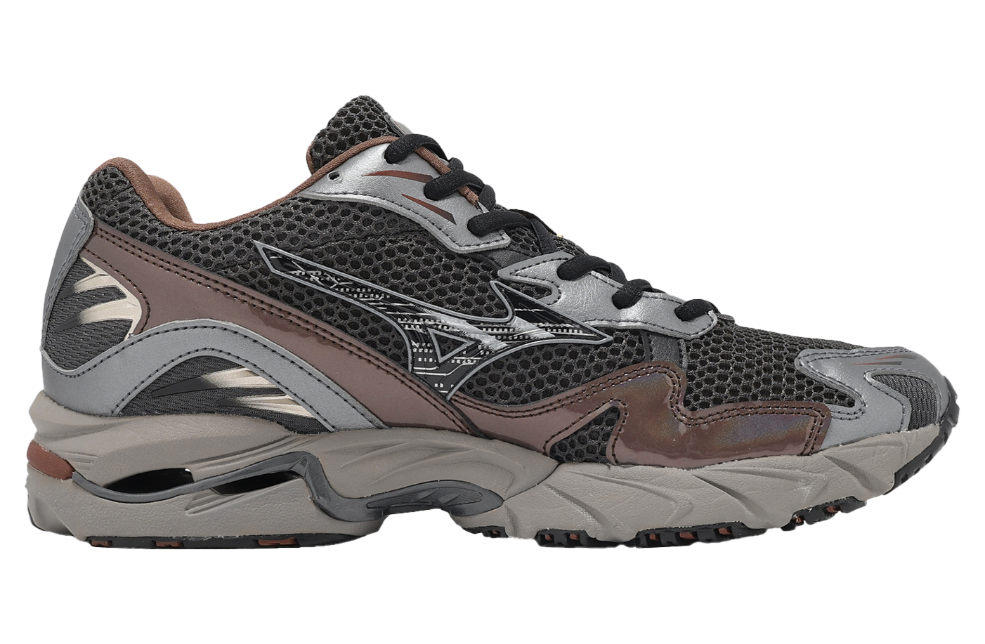 Mizuno Wave Rider 10 Black / Brown