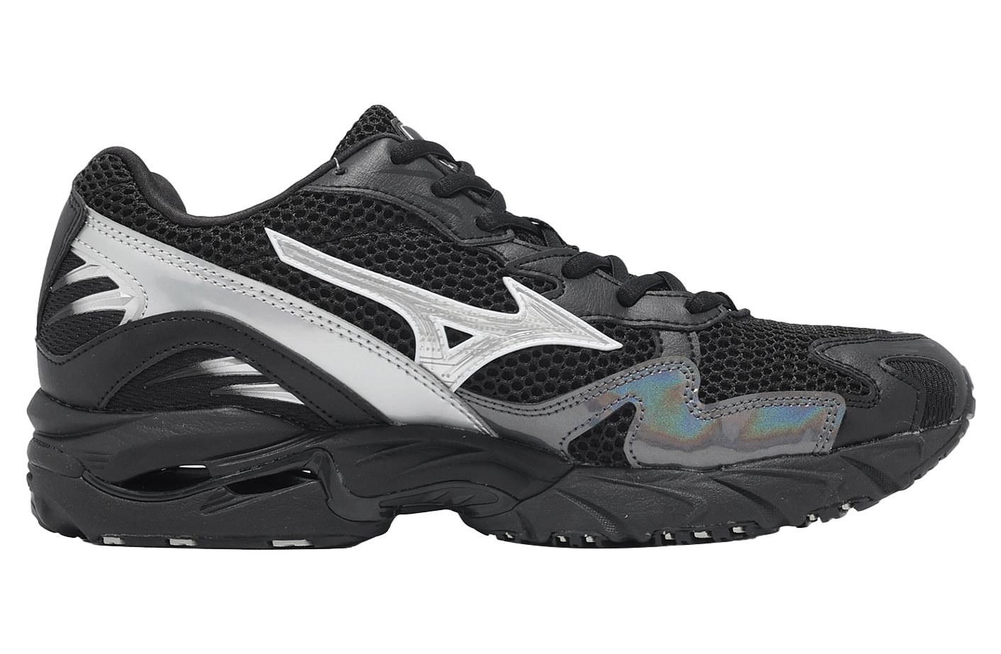 Mizuno Wave Rider 10 Black / Silver / Grey