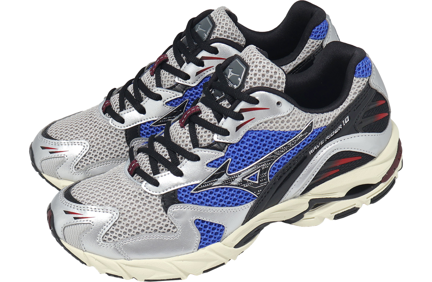 Mizuno Wave Rider 10 Blue / Silver