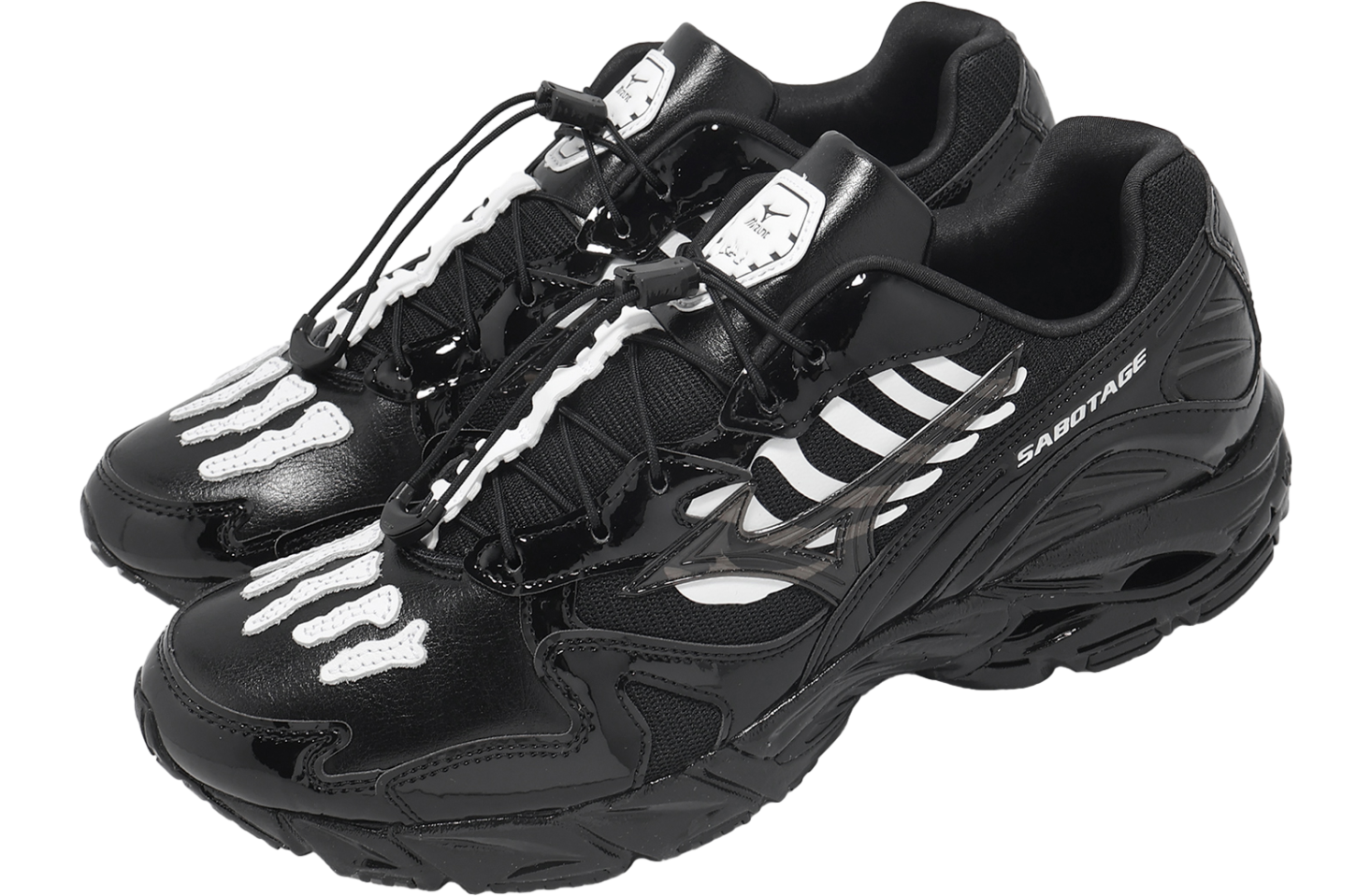 Mizuno Wave Rider 10 SBTG Black / White