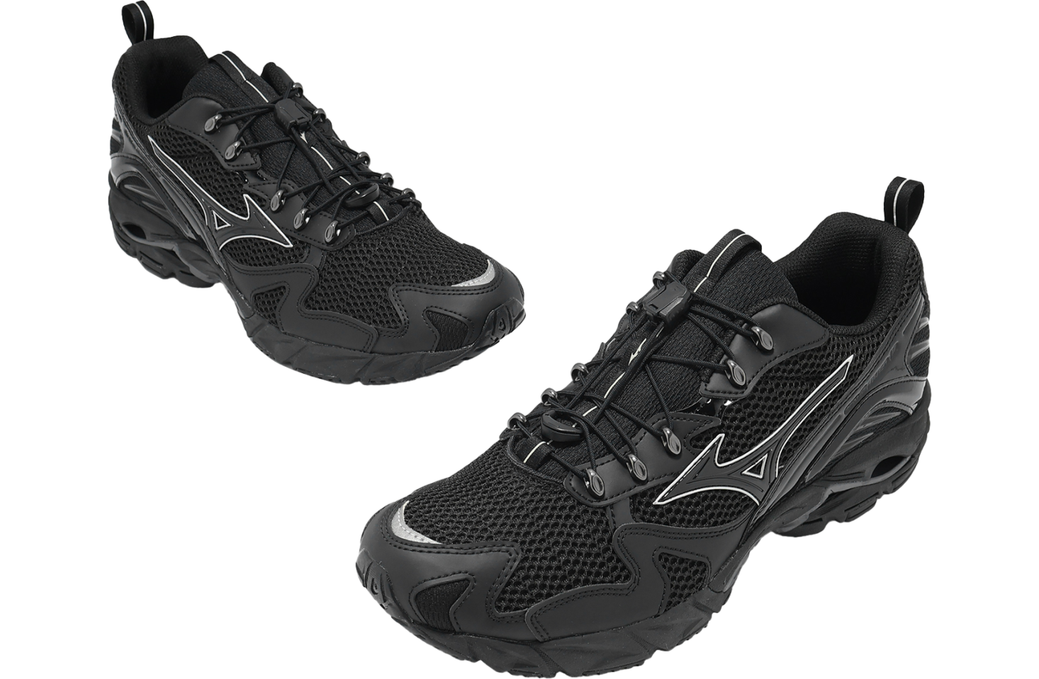 Mizuno Wave Rider 10 SLY Black / Silver - Sep 2025 - D1GD250801