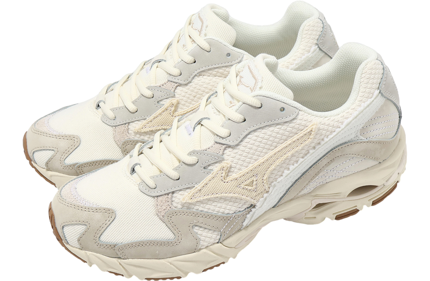 Naomi Mizuno Wave Rider 10 - Metallic Snow White – Kith