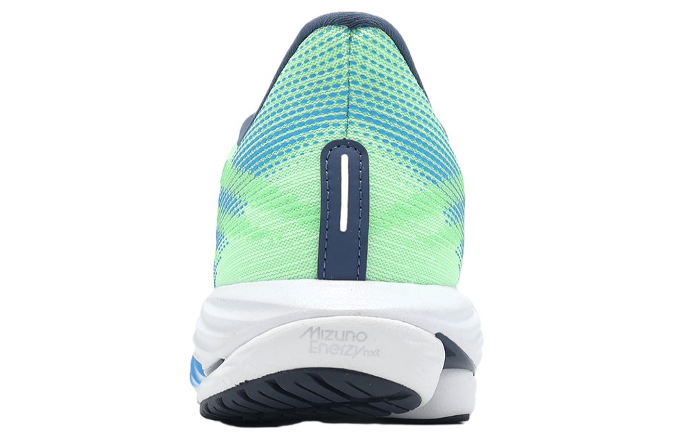 Mizuno Wave Rider 28 Green / Blue - Jan 2025 - J1GC240354