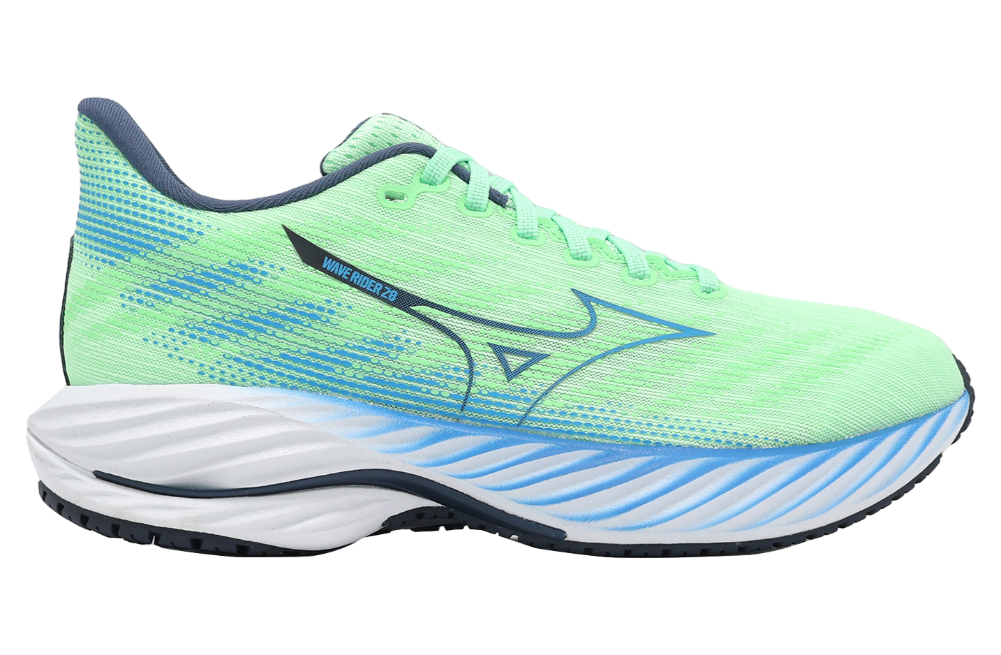 マリンライダー Mizuno Wave Rider 28 Super Wide Red / White - Sep 2024