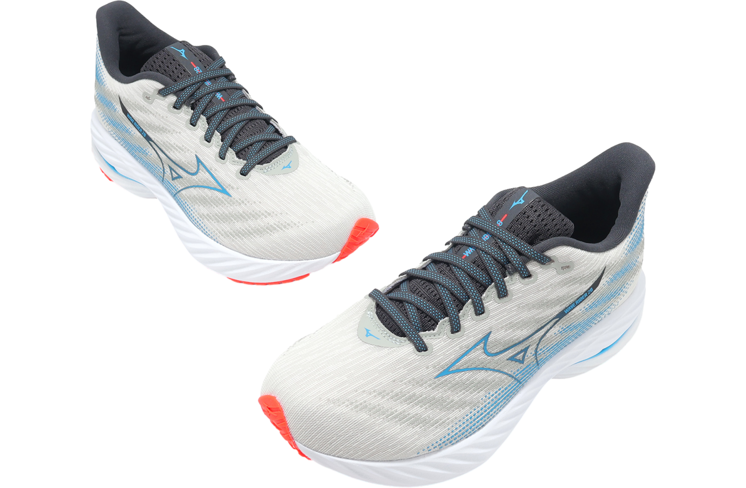 達摩24 Mizuno Wave Rider 28 Grey / Blue - Nov 2024 - J1GC240357