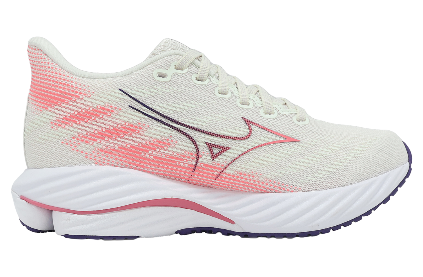 Mizuno Wave Rider 28 Super Wide WMNS Ivory / Red