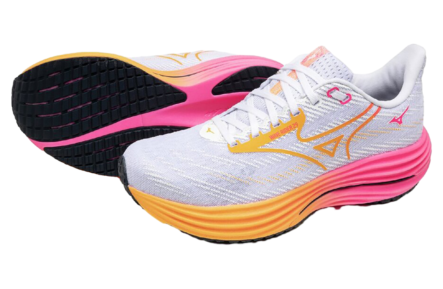 Mizuno Wave Rider 29 Grey / Pink