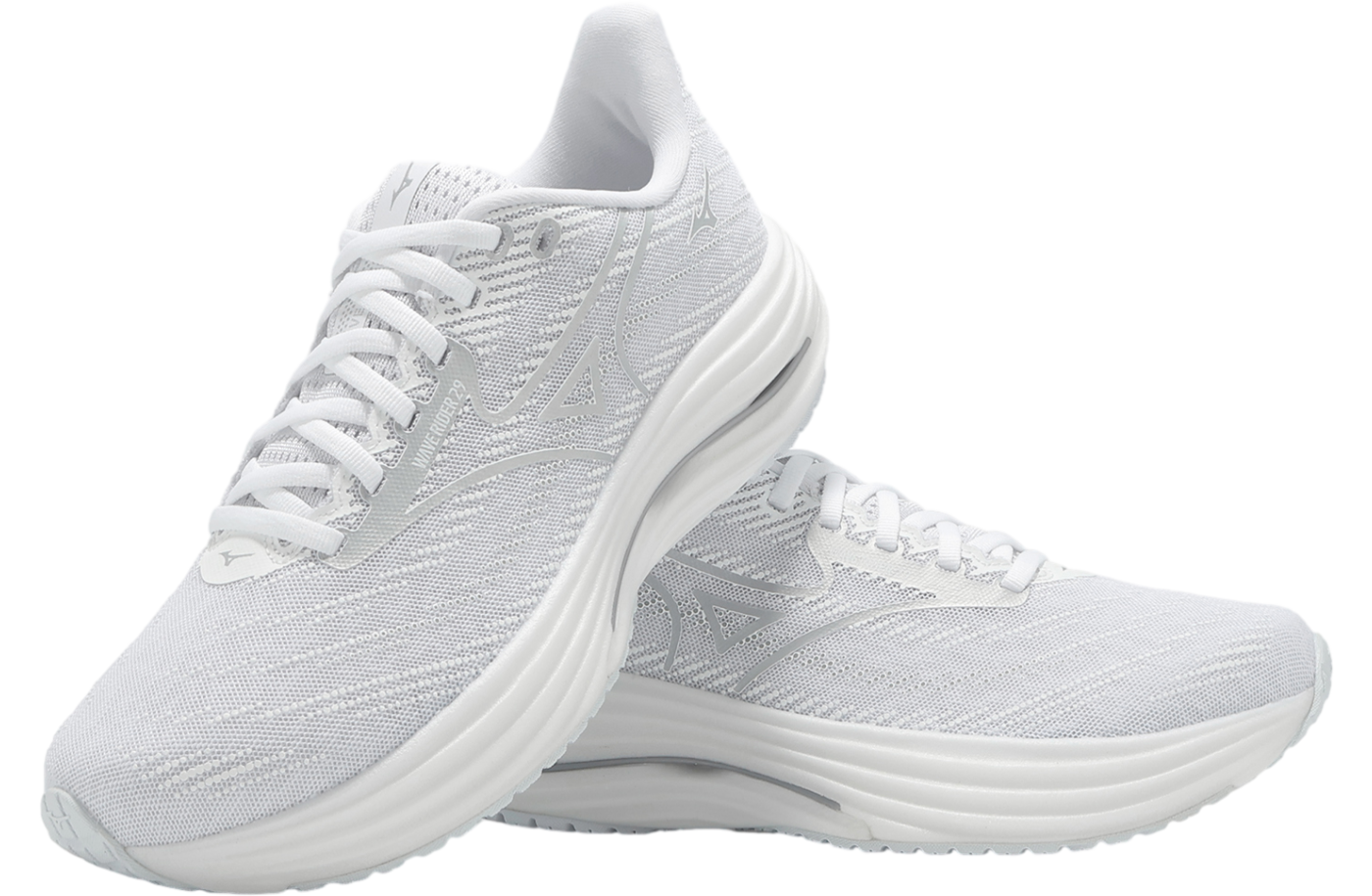 水瀬 Mizuno Wave Rider 29 Grey / White - Jun 2025 - J1GC250304