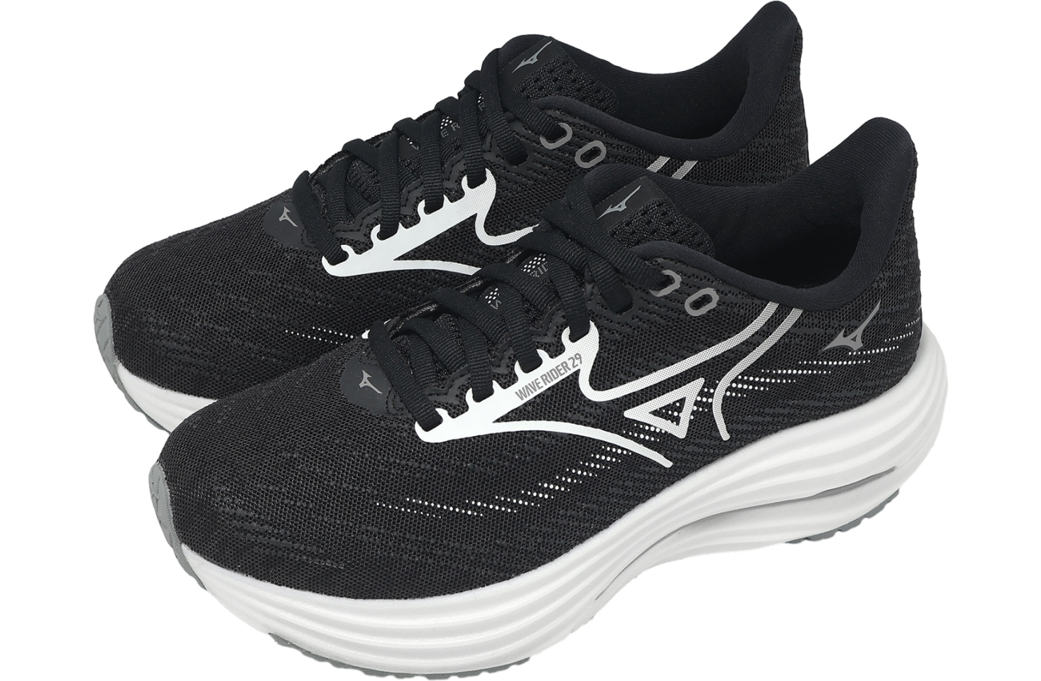 Mizuno Wave Rider 29 Super Wide WMNS Black / White - Jun
