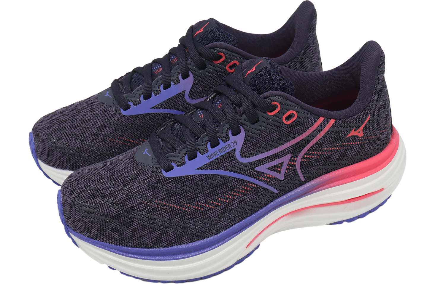 BUY Mizuno Wave Rider 29 Super Wide WMNS Navy / Purple