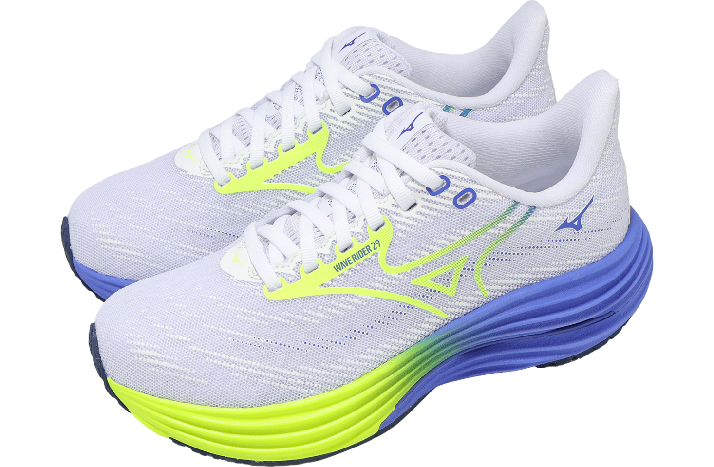 Mizuno Wave Rider 29 Super Wide WMNS White / Yellow