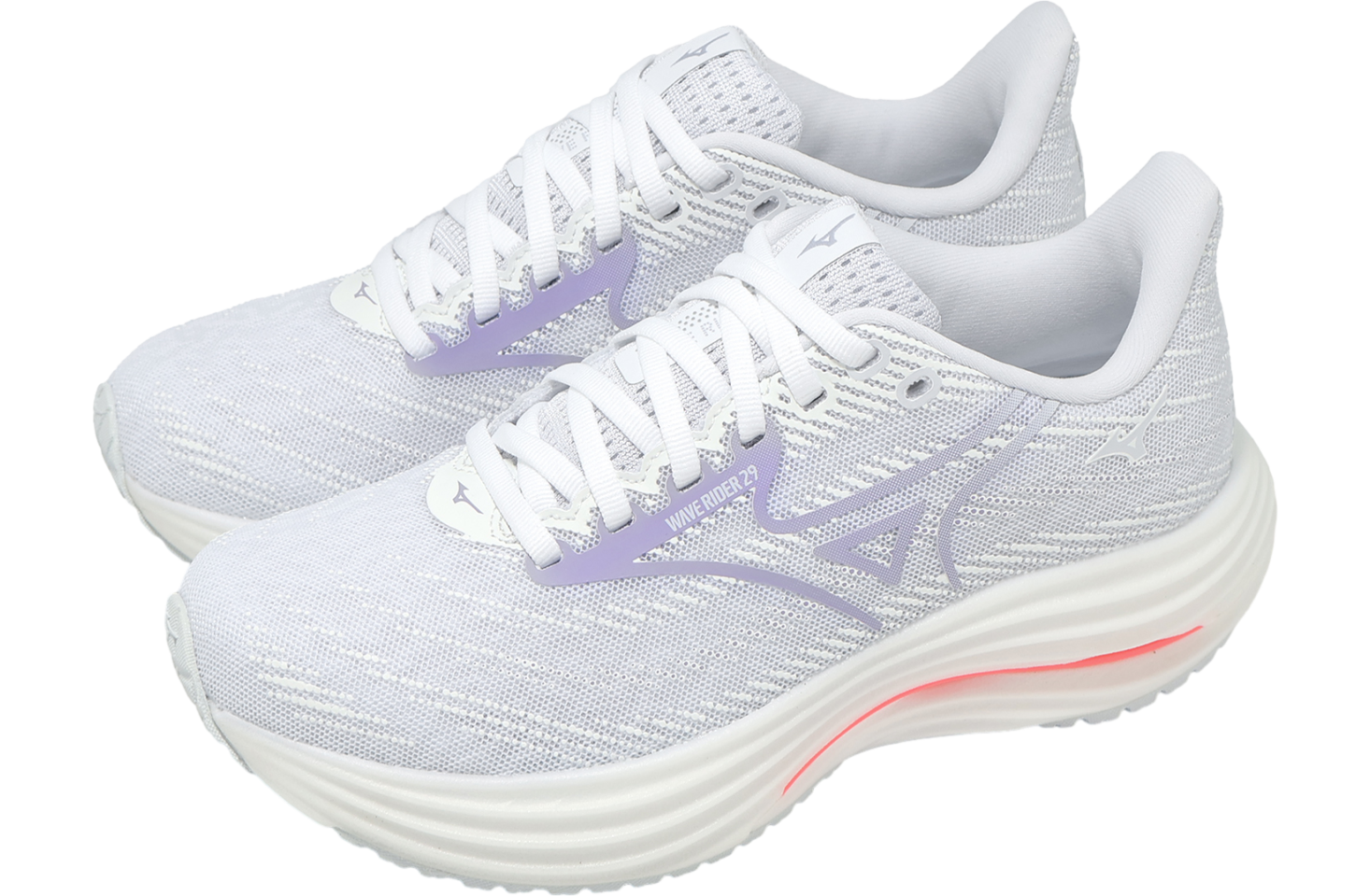 ベストセラー Mizuno Wave Rider 29 WMNS White / Icelandic Blue - Jun 2025 水着・ラッシュガード