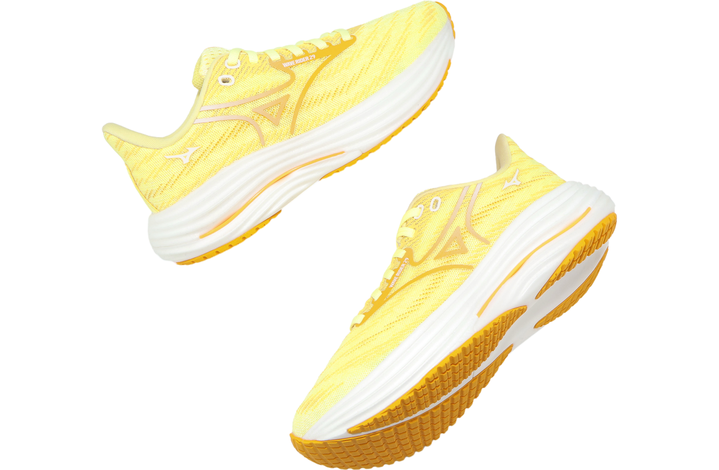 Mizuno Wave Rider 29 WMNS Yellow / White - Aug 2025