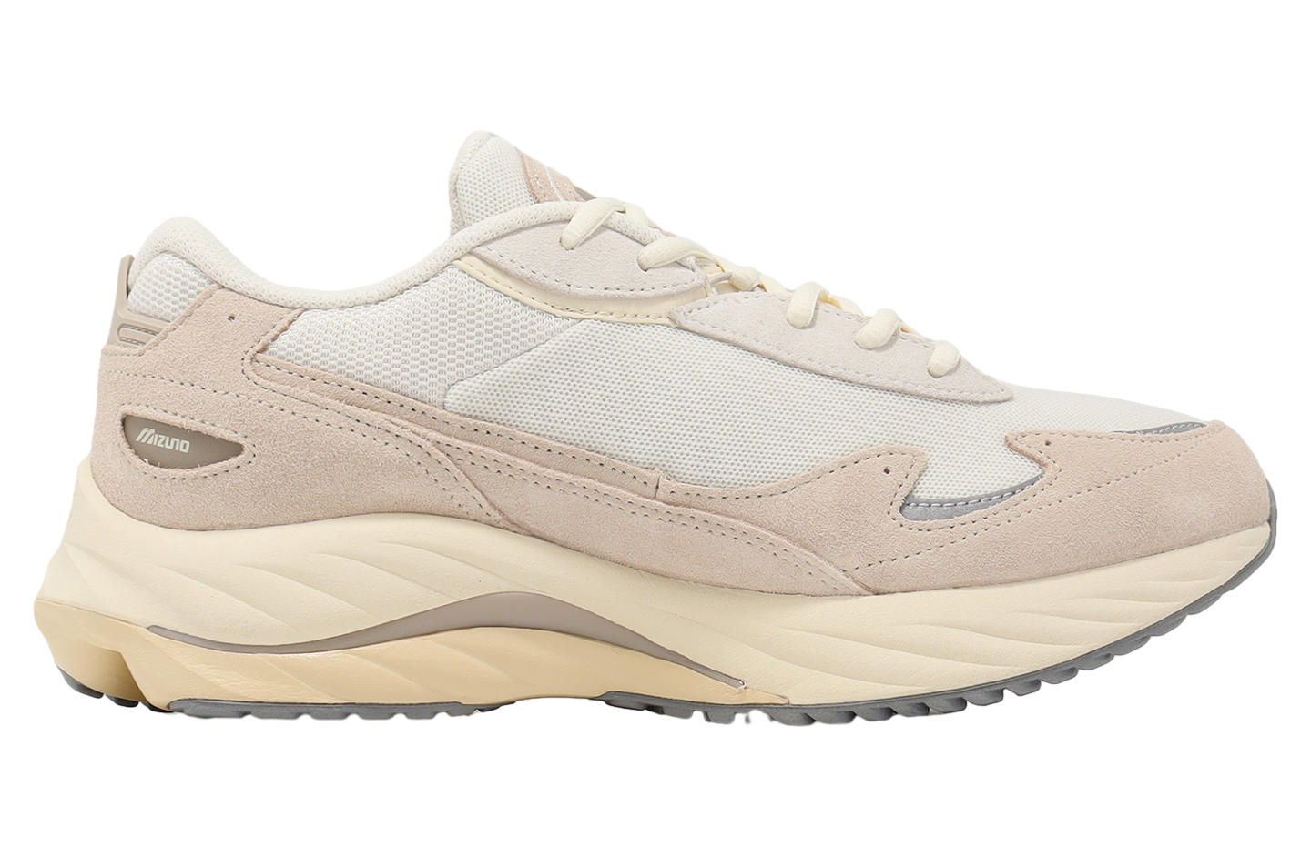 Mizuno Wave Rider β Beige / White