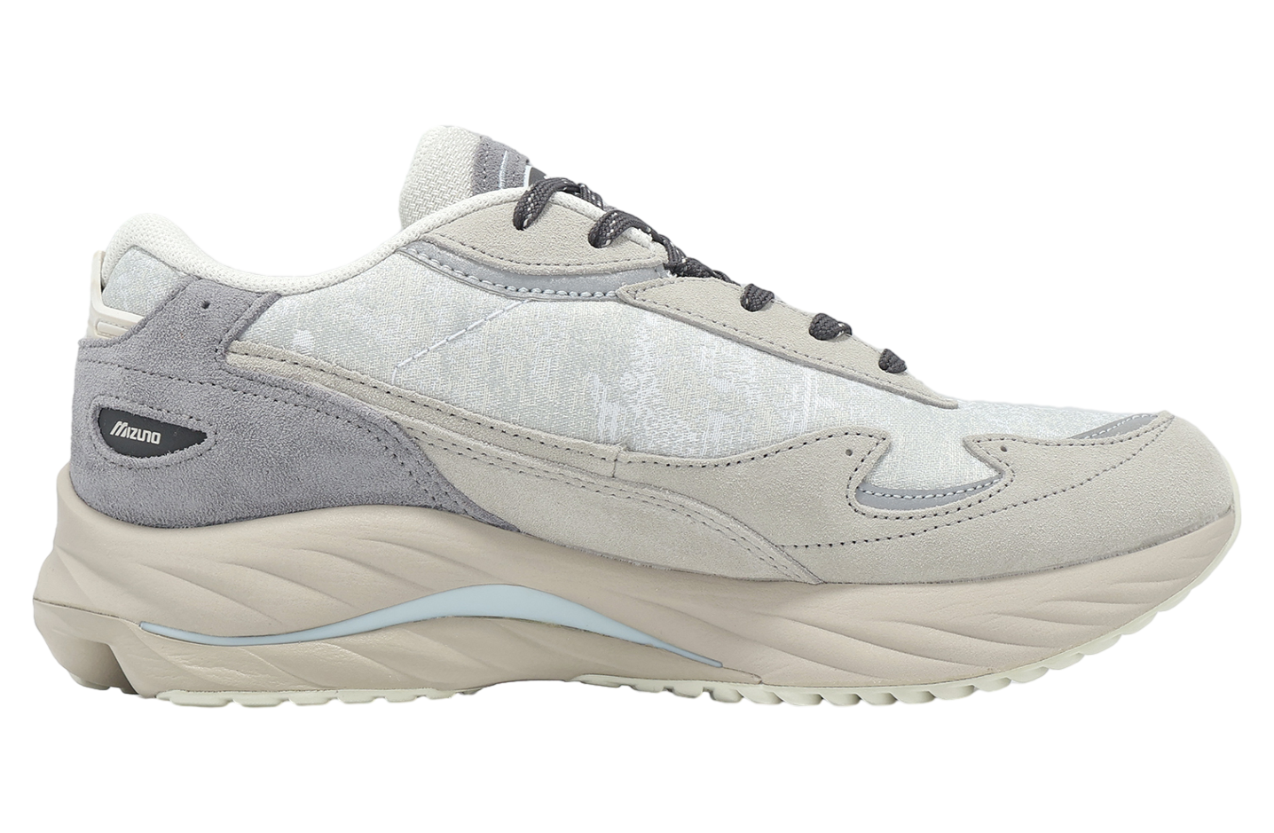 Mizuno Wave Rider β Grey / Beige