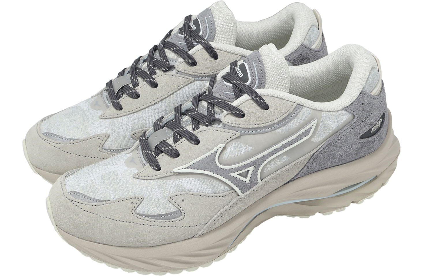 Mizuno Wave Rider β Grey / Beige