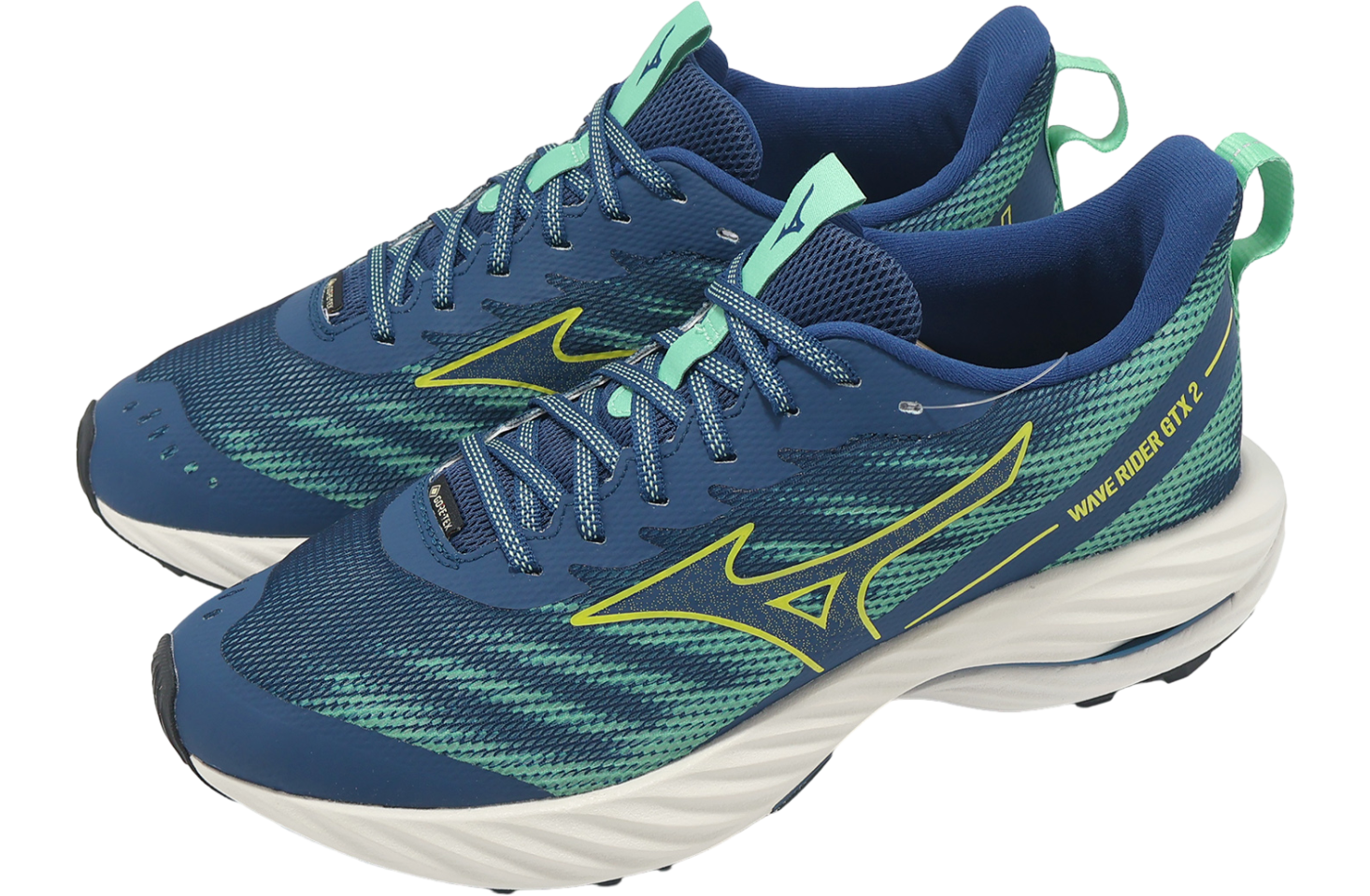 Mizuno Wave Rider GTX 2 Navy / Yellow