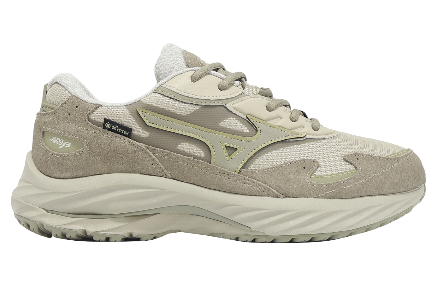 Mizuno Wave Rider β GTX Silver Cloud / Vintage Khaki - Sep