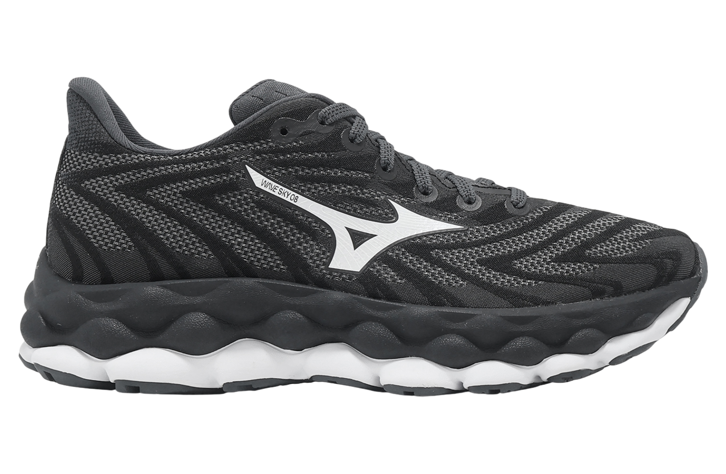 Mizuno Wave Sky 8 WMNS Black / White - Nov 2024 - J1GD240272
