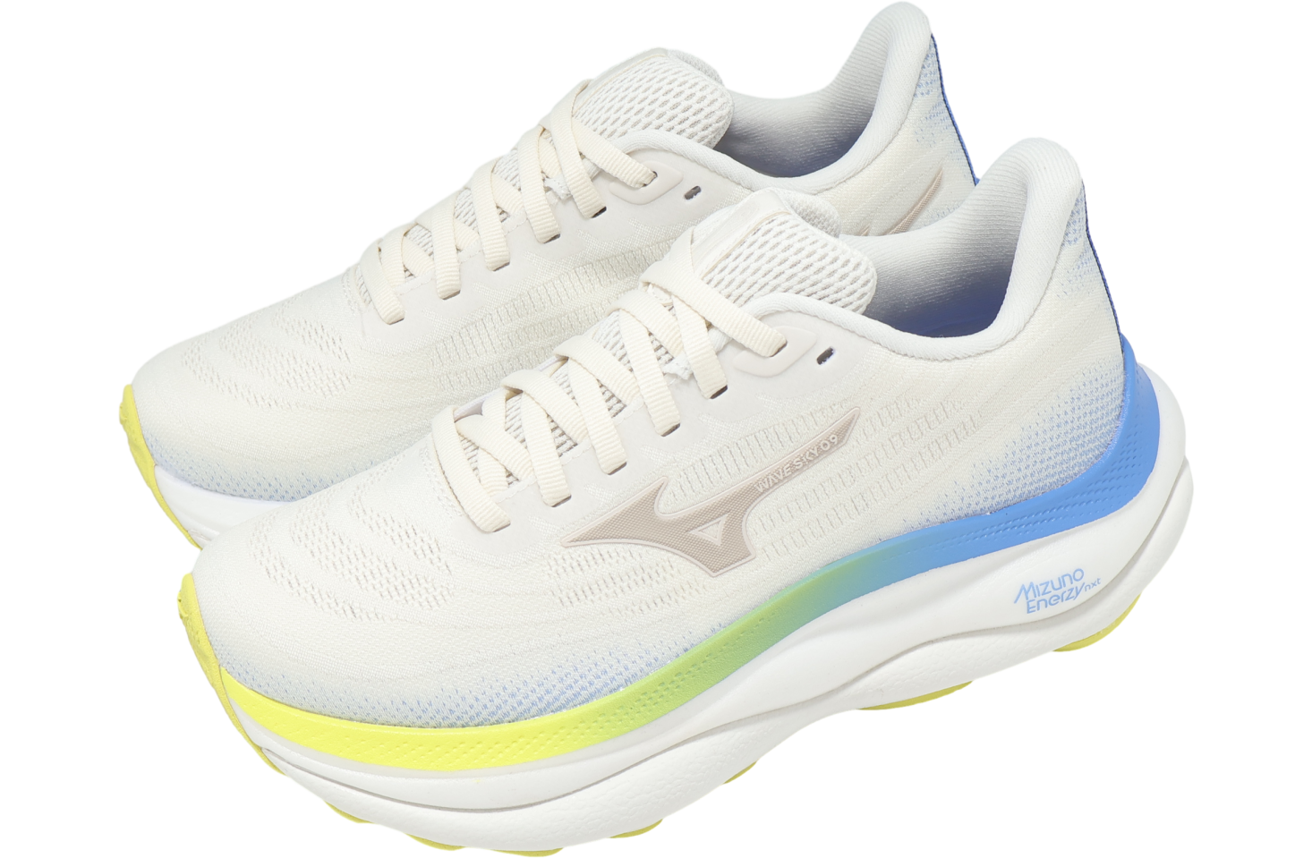 Mizuno Wave Sky 9 Super Wide WMNS Ivory / Blue