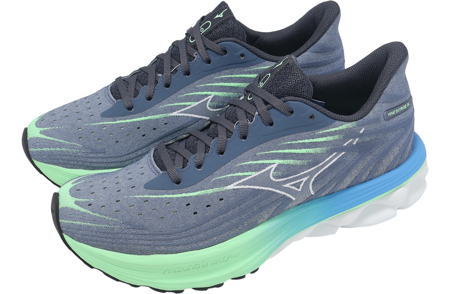 Mizuno Wave Skyrise 6 Blue / Green