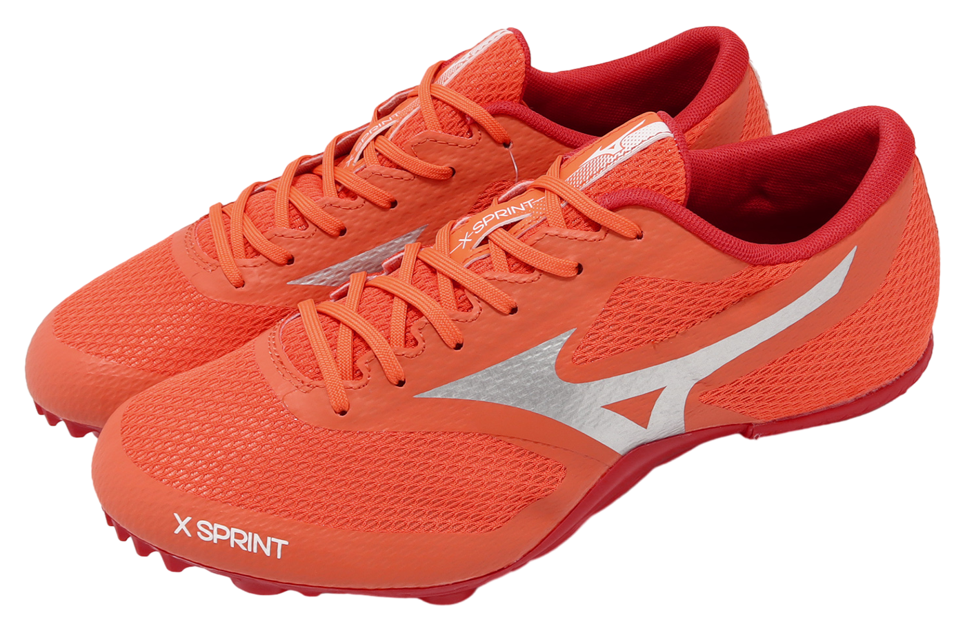 Mizuno X Sprint Orange / Silver