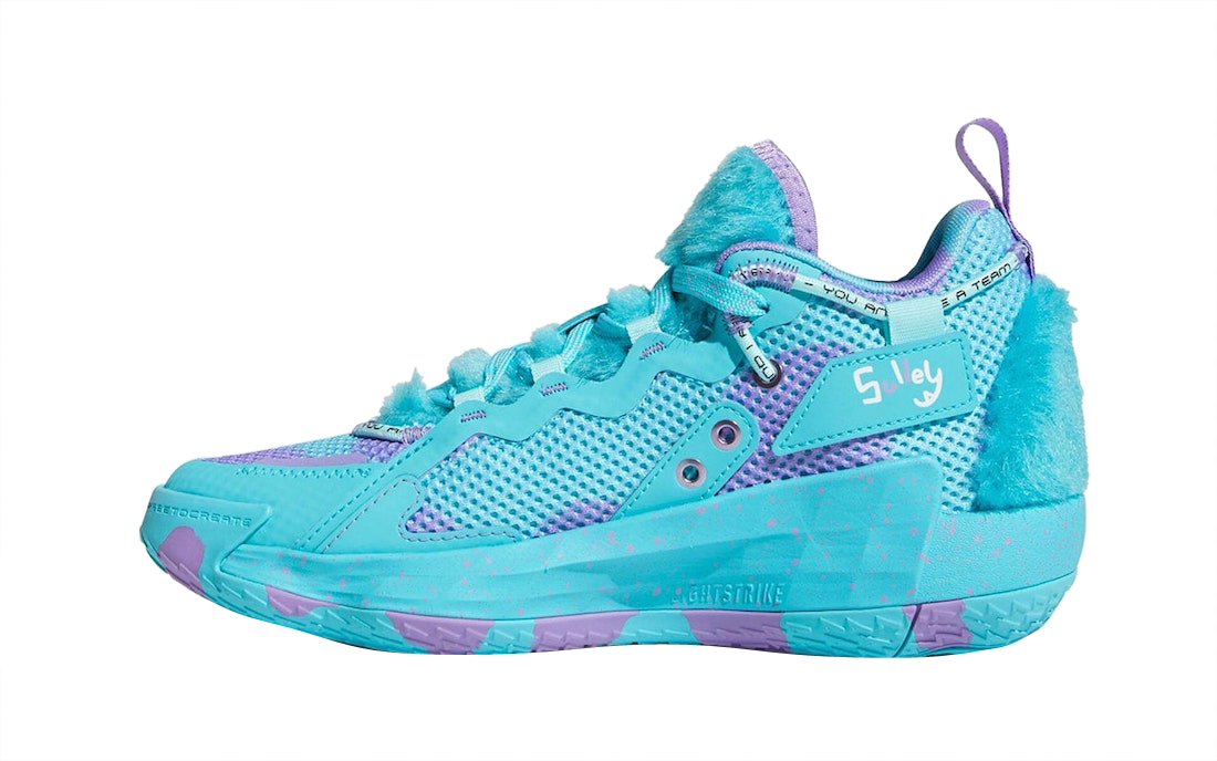 Monsters Inc. x adidas Dame 7 EXTPLY Sulley S42807