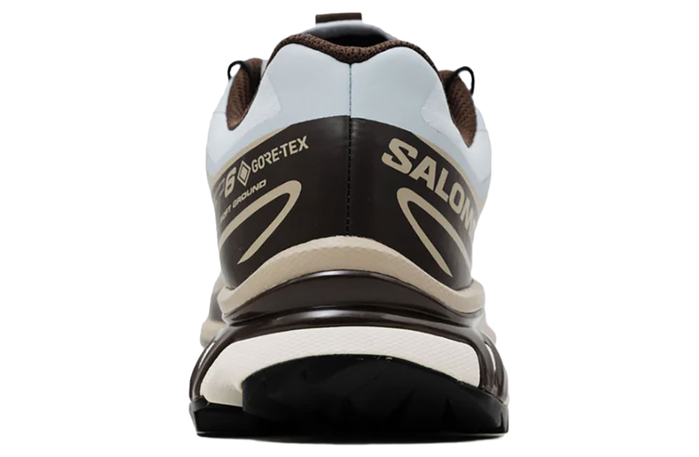 NAKED Copenhagen x Salomon XT-6 Gore-Tex top view showing Quicklace system