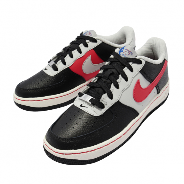 NBA x Nike Air Force 1 Low GS Black Chile Red DJ9993001